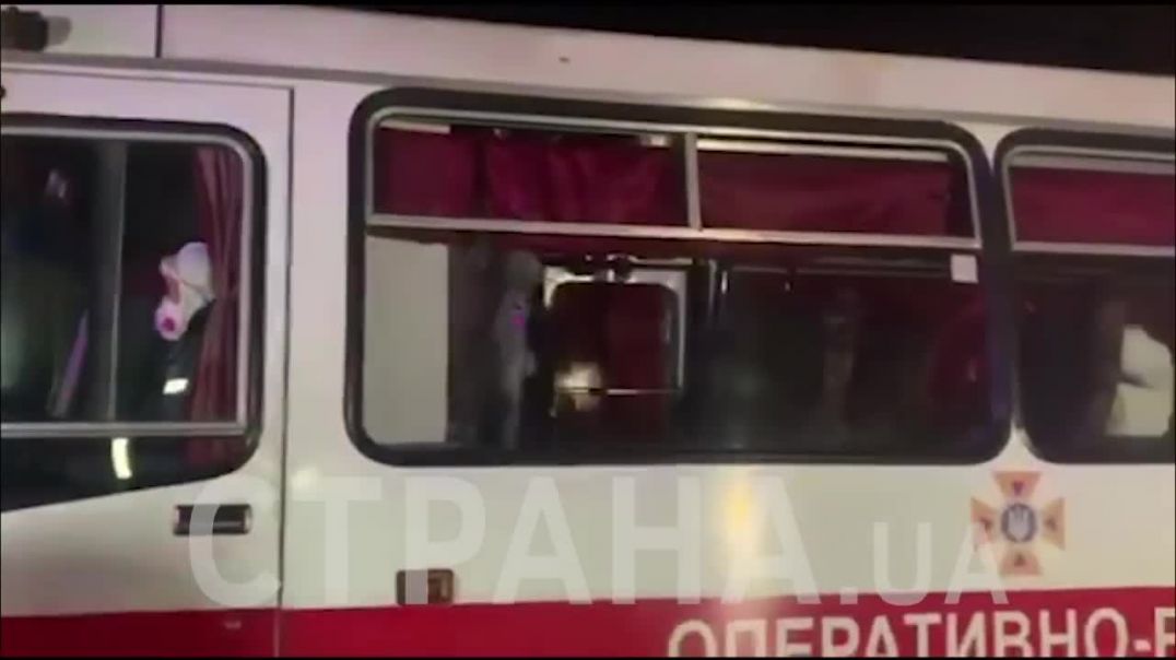 Ուկրաինայում քարկոծել են Ուհանից ուկրաինացիների տեղափոխող ավտոբուսը