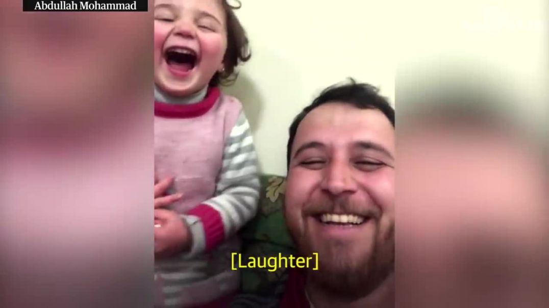 Սիրիացին դստերը սովորեցնում է ռմբակոծություններին բարձր ծիծաղով արձագանքել