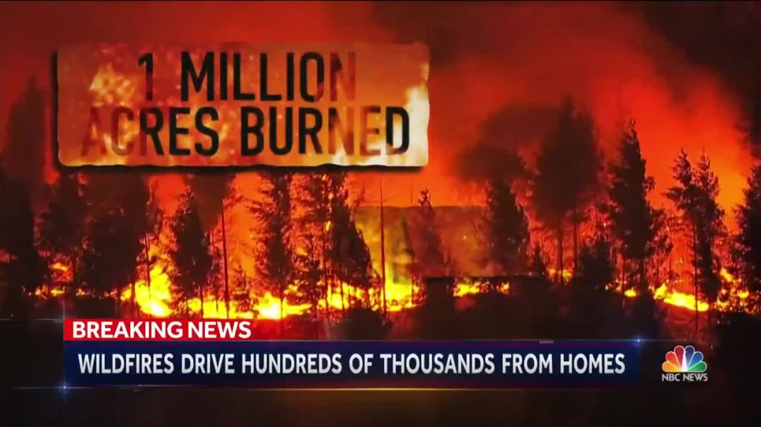 One Million Acres Burned, ‘It Feels Like Armageddon’ in Oregon - NBC Nightly News