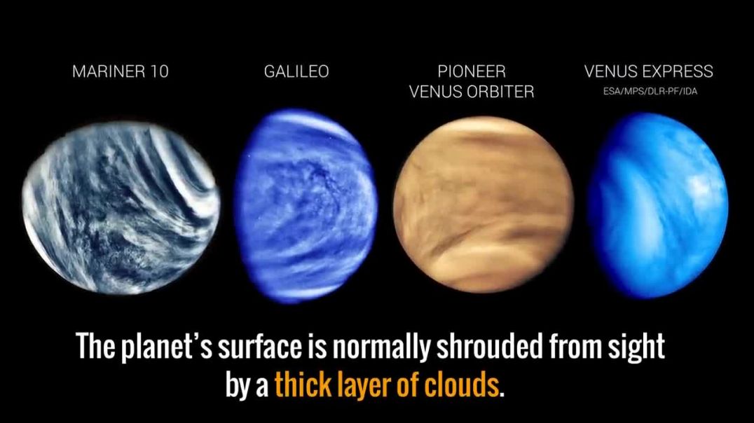 NASA’s New Views of Venus’ Surface From Space