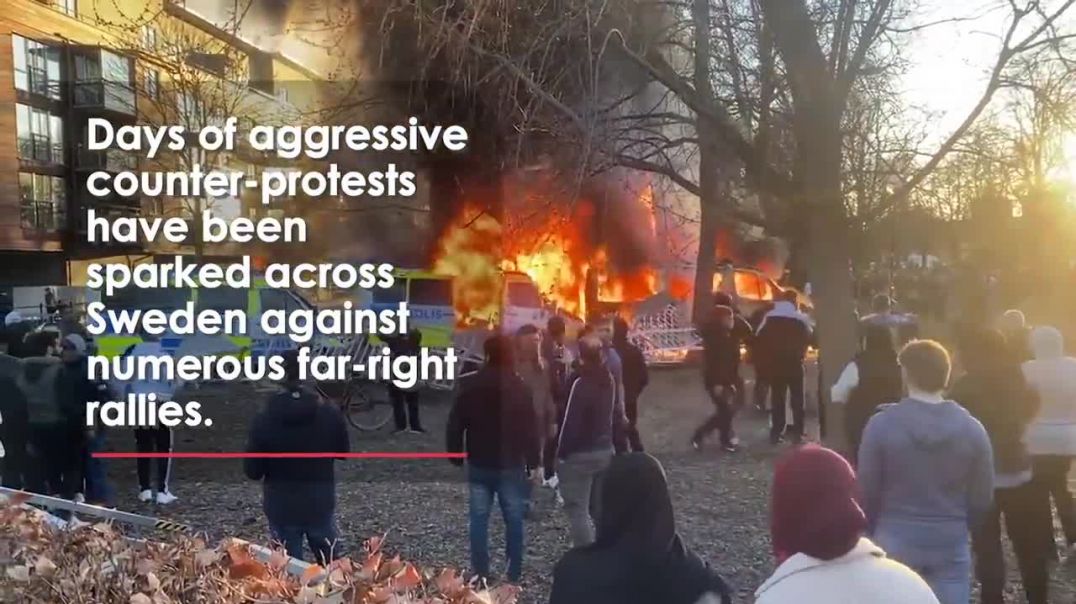 Riots ERUPT in Sweden Ahead of Extremist Rally