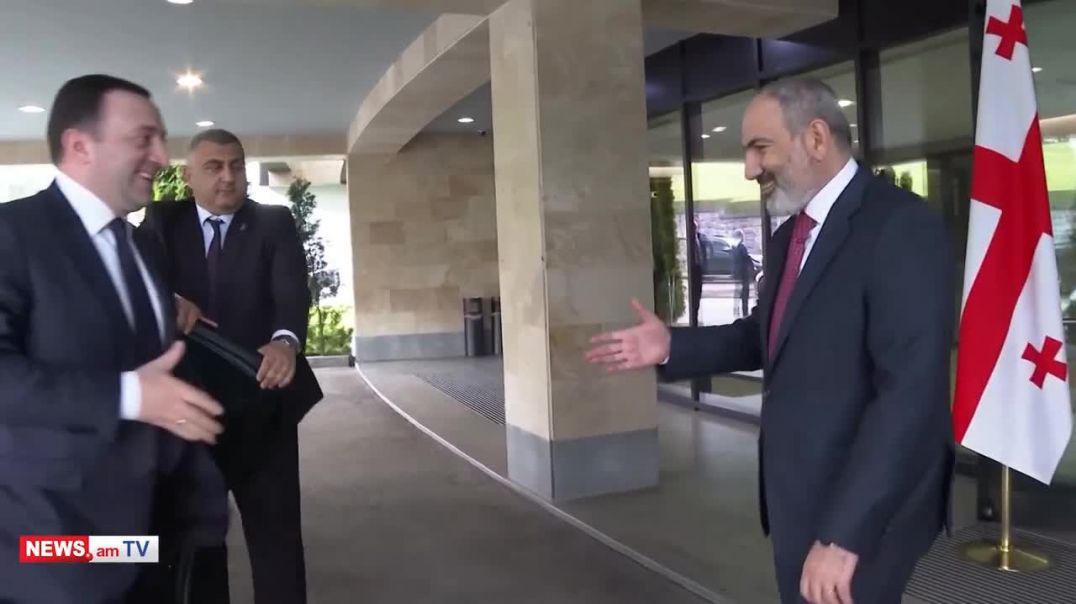 Դիլիջանում տեղի է ունեցել Նիկոլ Փաշինյանի եւ Իրակլի Ղարիբաշվիլիի հանդիպումը (online-video-cutter