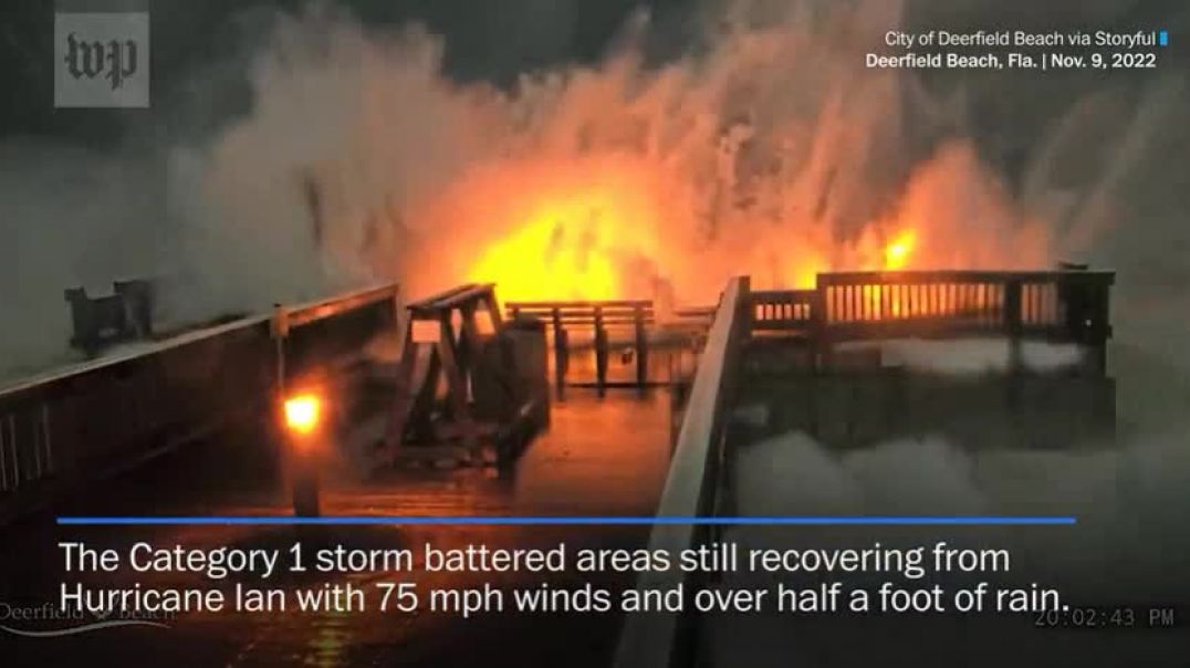 «Նիկոլ» փոթորկի ավերիչ հետևանքները Ֆլորիդայում