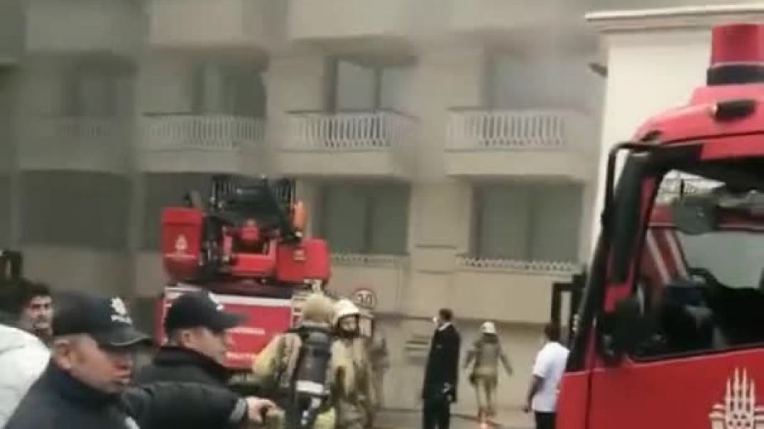 Стамбул пожар