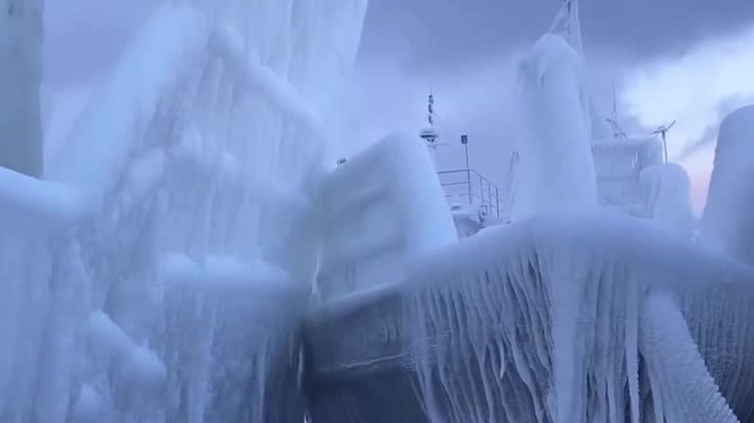 Խարսխված նավերի վրա սառույցի գոյացումներ են հայտնվել