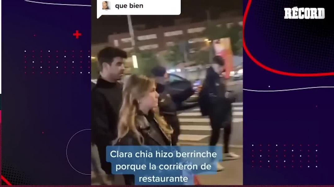 Chef FAN de Shakira, CORRE  a Piqué y Clara de su restaurante