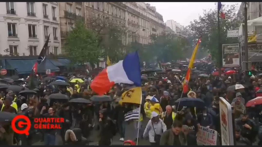 Ֆրանսիայում զանգվածային ցույցերն ու բախումները շարունակվում են