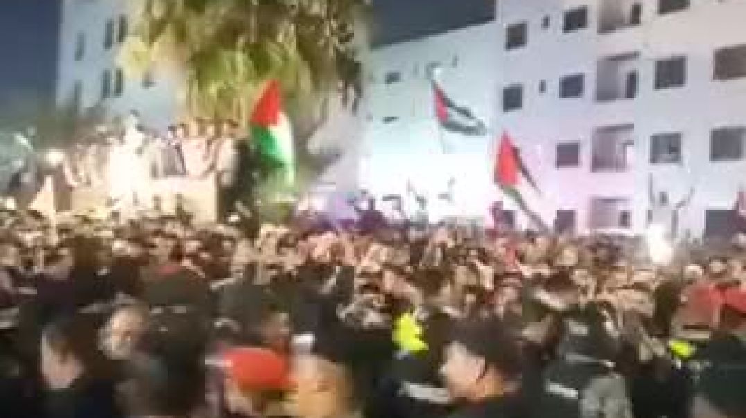 Բողոքի ցույցեր են Հորդանանում Իսրայելի Իսրայելի դեսպանատան դիմաց