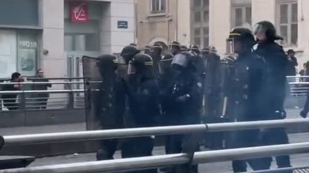 Ֆրանսիայի ոստիկանությունն արցունքաբեր գազ է կիրառել Պաղեստինին աջակցող ցույցի մասնակիցների դեմ