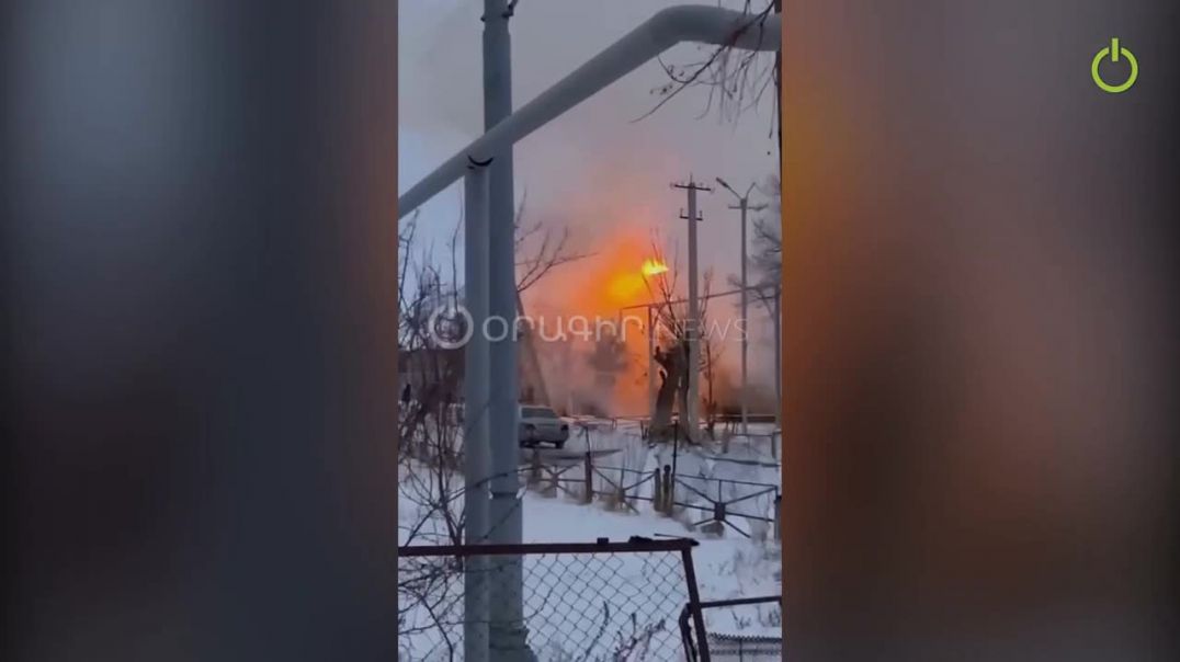 Անիպեմզայի գյուղապետարանն այրվում է (online-video-cutter