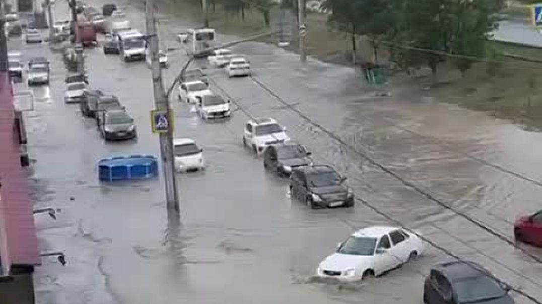 ՏԵՍԱՆՅՈՒԹ. Մախաչկալան ջրի տակ է անցնում հորդառատ անձրեւների պատճառով