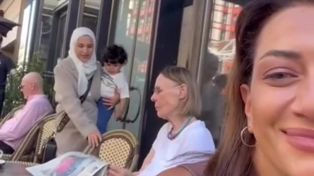 Աննա Հկոբյանը Բեռլինից տեսանյութ է հրապարակել. ցույց է տվել, որ Փաշինյանի հետ սրճարան են այցելել