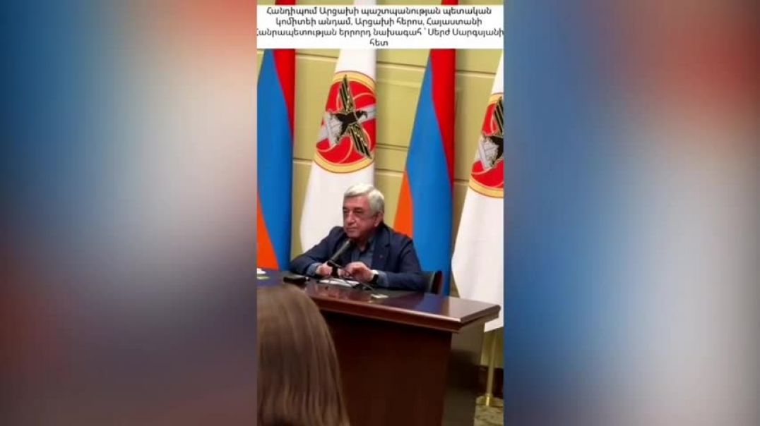 Արցախում առաջինը կայցելեմ ծնողներիս և զոհված ընկերներիս գերեզմաններին. Սերժ Սարգսյան
