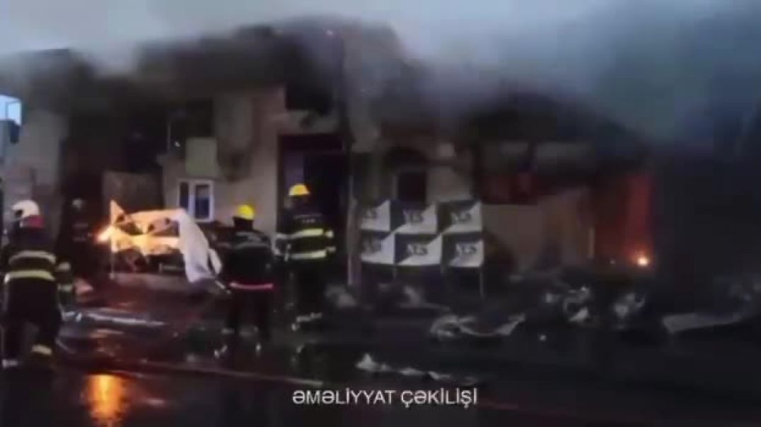 Խոշոր հրդեհ` Ադրբեջանում