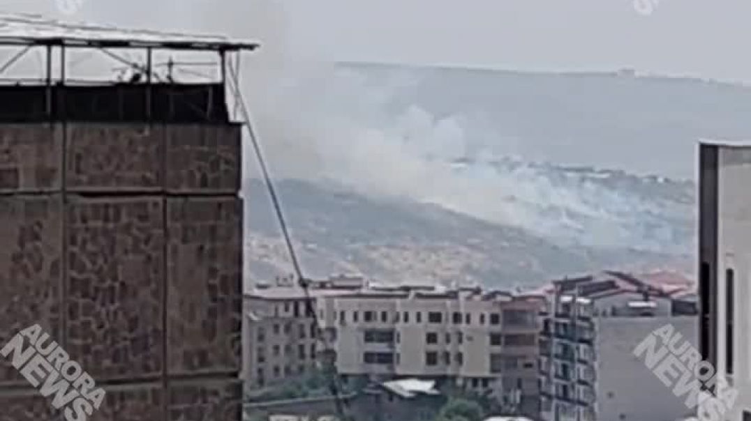 Հրդեհ՝ Երևանի սարի թաղում