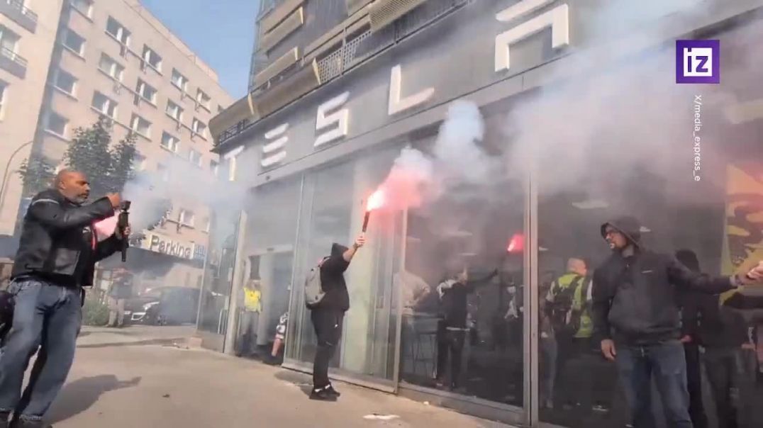 Փարիզում ցուցարարները ներխուժել են Tesla-ի ավտովաճառքի կենտրոն։