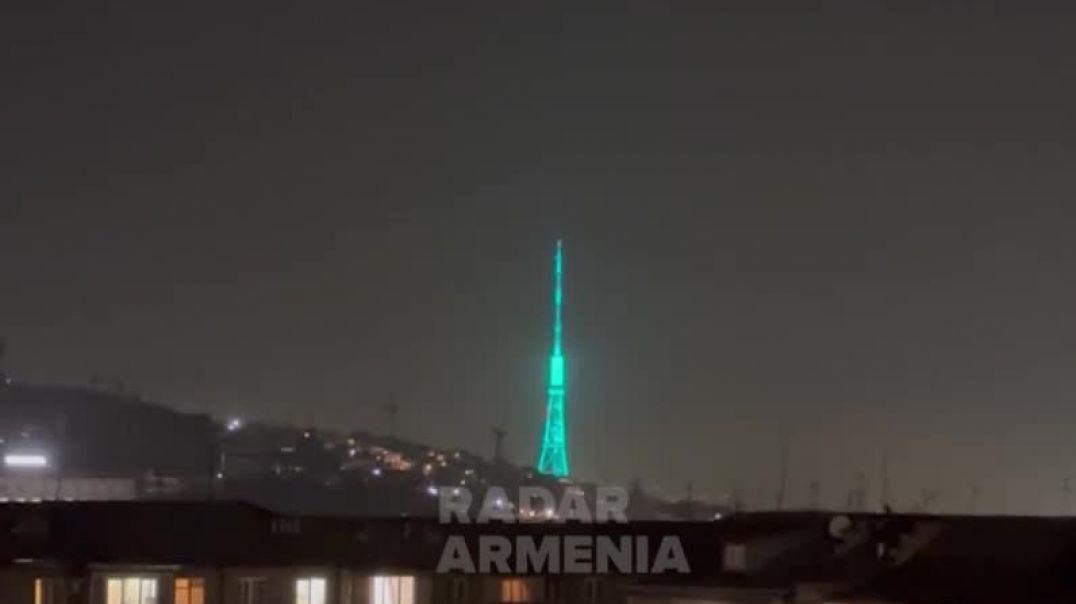 Արայիկ Հարությունյանը՝ հեռուստաաշտարակն Ադրբեջանի դրոշի գույներով գունավորելու մասին