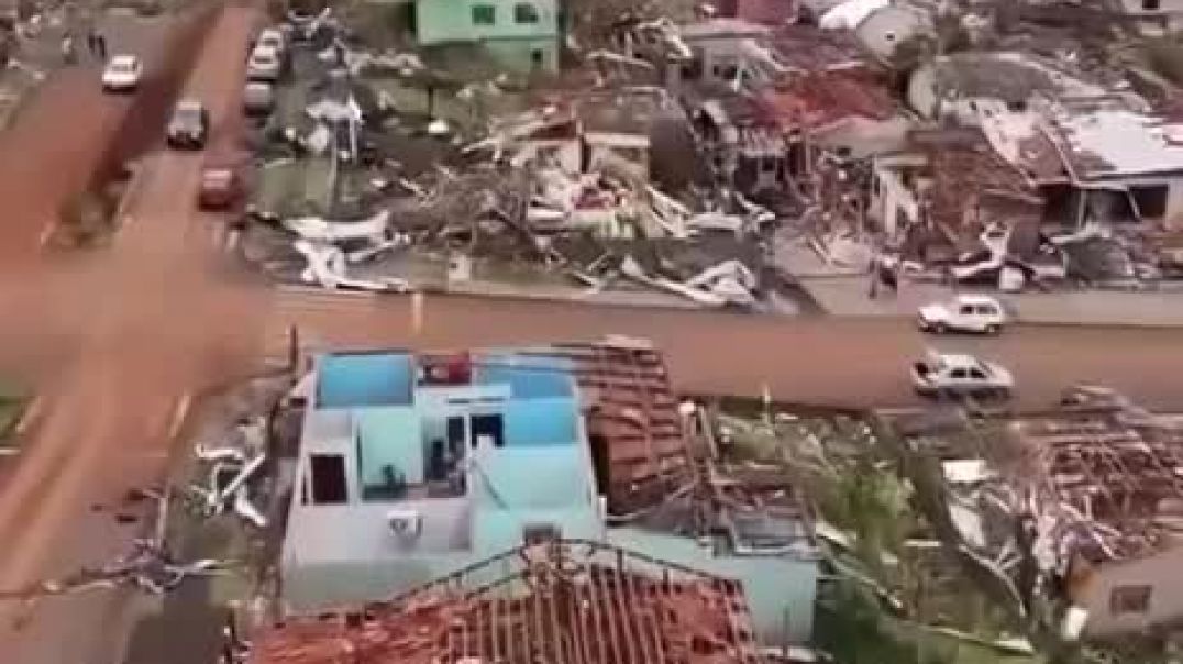 Պտտահողմ՝ 250 կիլոմետր ժամում․ Բրազիլիայի որոշ վայրերում ավերվել է ենթակառուցվածքների 80 տոկոսը