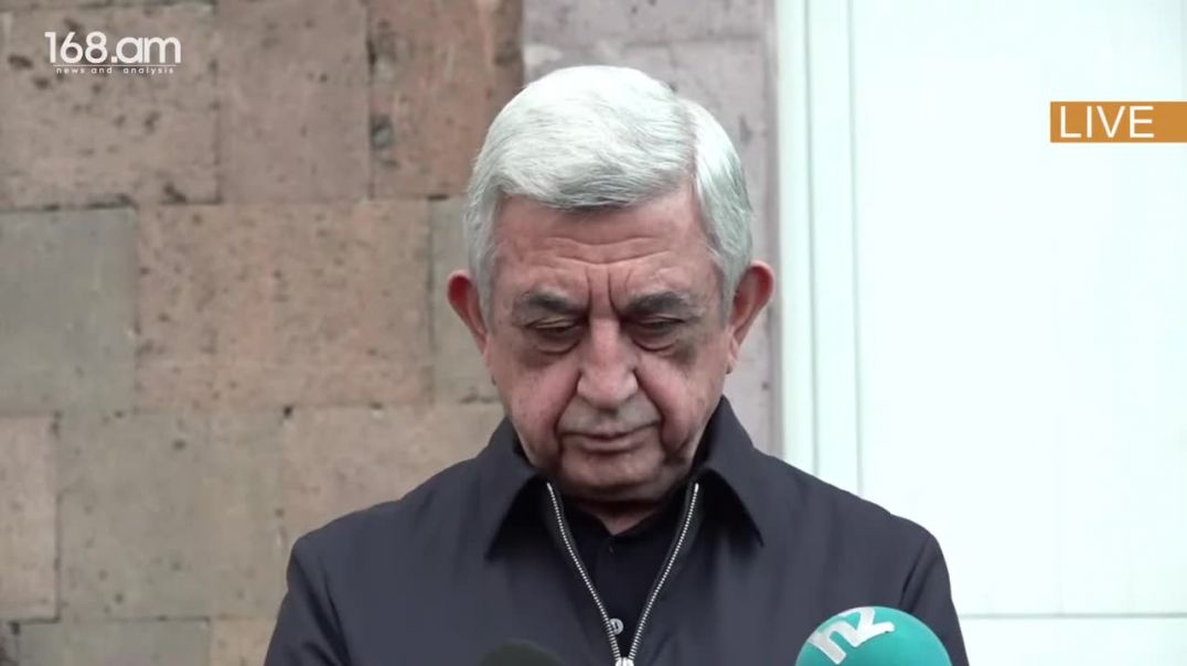 «Տղա էինք, պահեցինք». Սերժ Սարգսյան