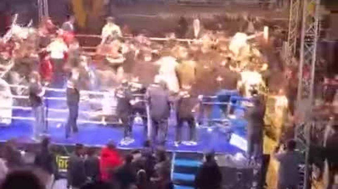 ՏԵՍԱՆՅՈՒԹ․ Թուրքիայում բռնցքամարտի մրցաշարի ընթացքում մասսայական ծեծկռտուք է սկսվել