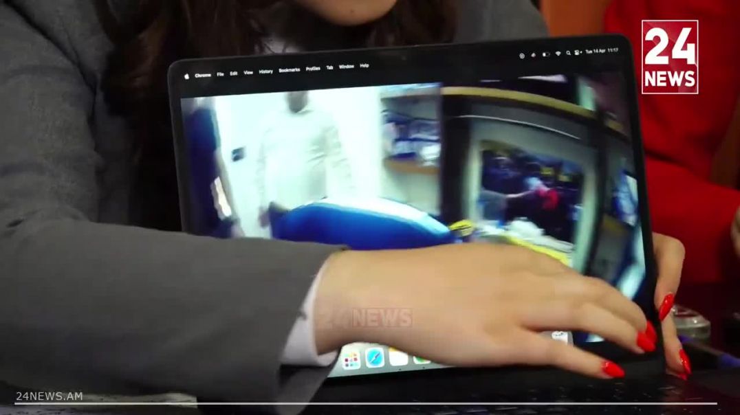 Խուզարկության տեսանյութ՝ Բագրատ Սրբազանի մասնակցությամբ