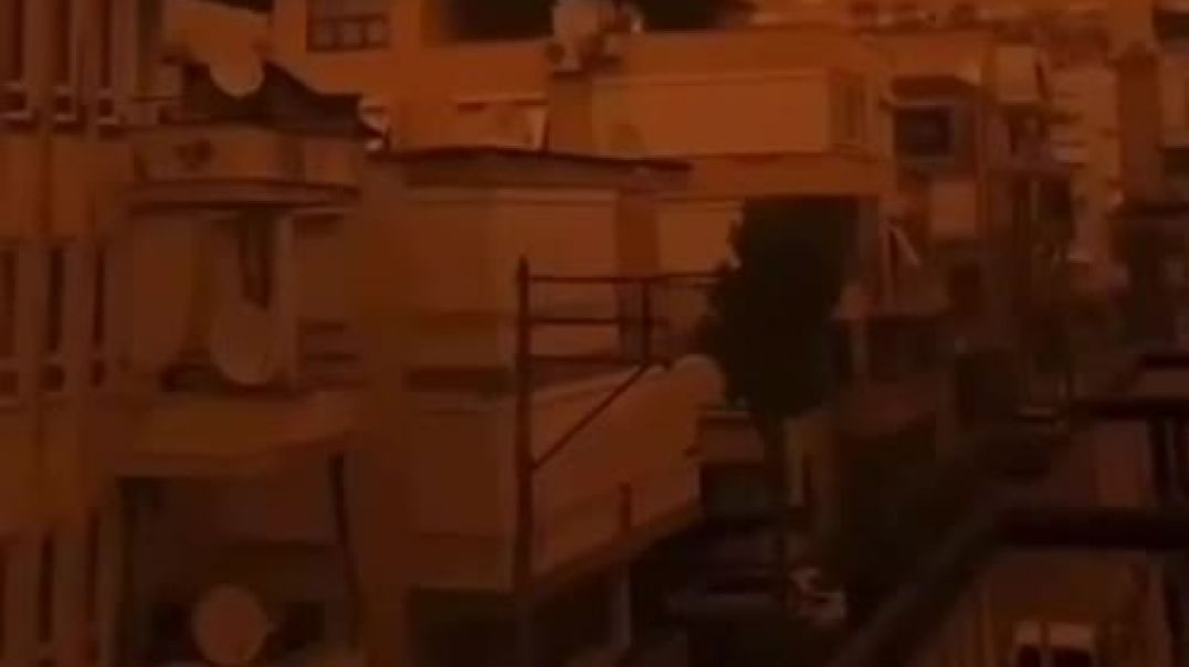 Թուրքիայի երկինքը կարմրանարնջագույն է դարձել