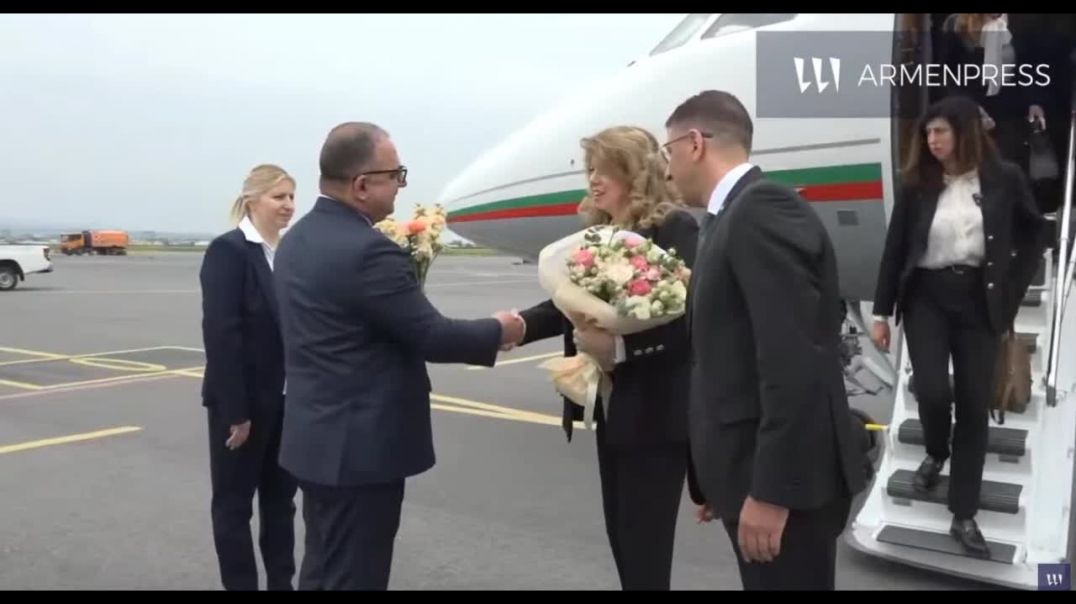 Բուլղարիայի նախագահը ժամանեց Հայաստան